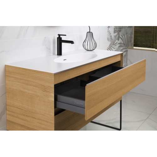 Meuble de salle de bain OAKWOOD Chêne Clair 91 cm OAKWOOD AMB19 HD