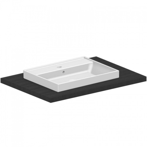 Vasque semi-encastrée TEOREMA 2.0 L60 Blanc brillant scarabeo-teorema-5109
