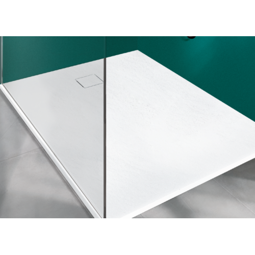 Receveur de douche extra-plat FITEO Blanc sidéral - 120x80 cm FITEO Blanc