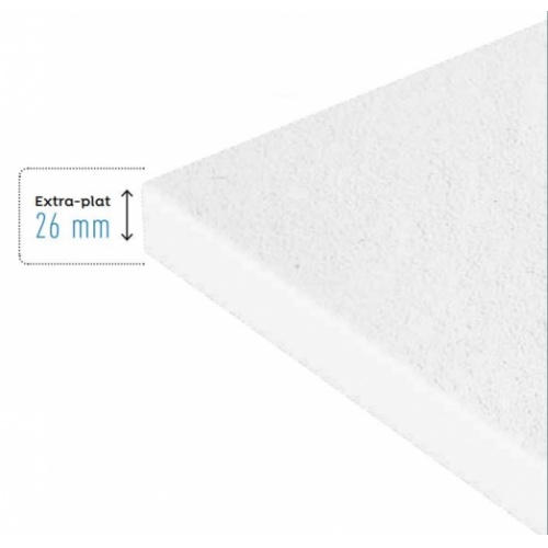 Receveur de douche extra-plat FITEO Blanc sidéral - 120x90 cm Fiteo extra-plat