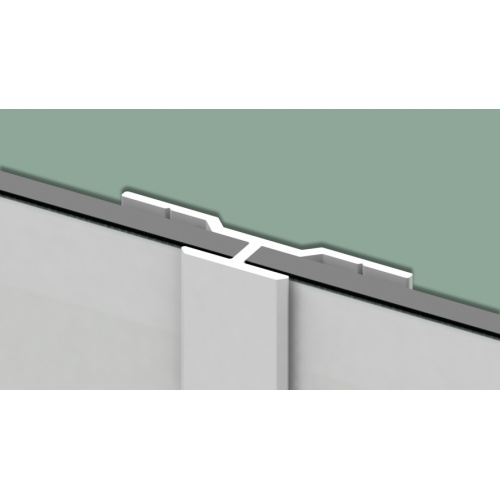 Profilé d'alignement pour panneau mural KINEWALL - Hauteur 202 cm - Argent brillant kinewall_design_zoom_profile-h