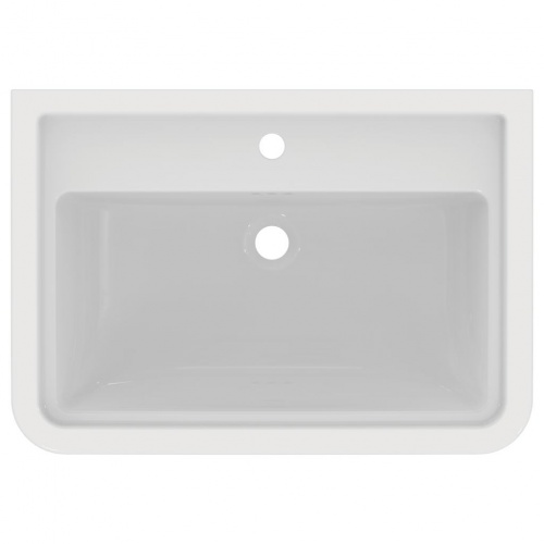 Lavabo mural rétro CALLA 71.5 cm - 1 trou de robinetterie E221901 (6)