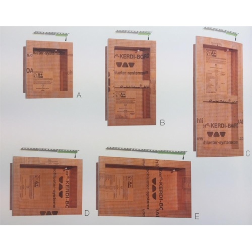 Niche encastrée rétro-éclairée Schlüter-KERDI-BOARD-NLT 711x305 mm KERDI-BOARD-NLT_4