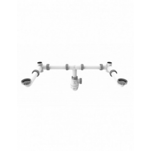 Tubulure de lavabo CONNECTIC 2 vasques