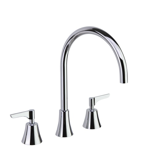 Mélangeur de lavabo 3 trous ADAGIO Chromé - 914201ML