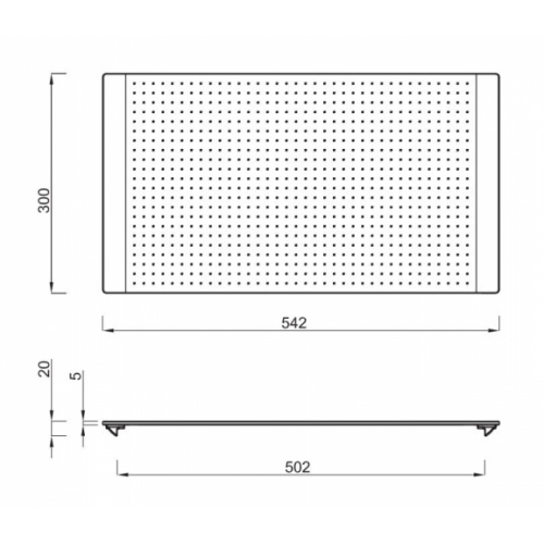 Planche à découper en verre pour évier Planche verre