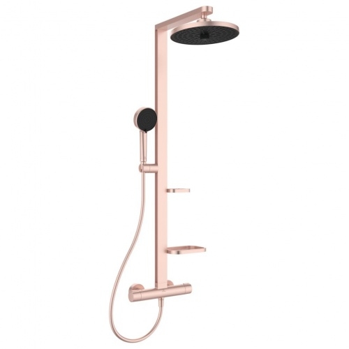 Colonne de douche thermostatique ALU+ Rose BD583RO (11)