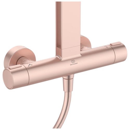 Colonne de douche thermostatique ALU+ Rose BD583RO (14)