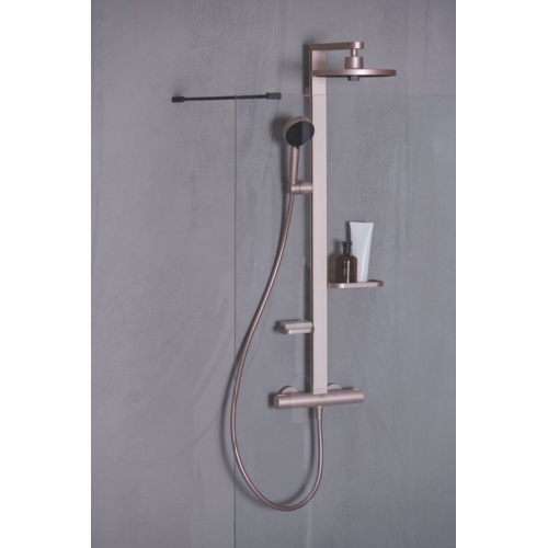 Colonne de douche thermostatique ALU+ Rose BD583RO (7)