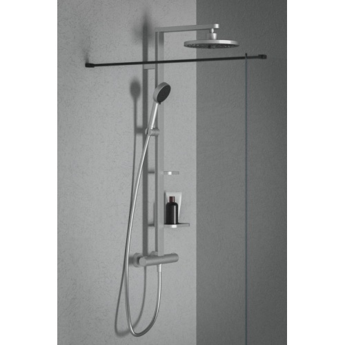 Colonne de douche thermostatique ALU+ Argent brossé BD583SI (5)