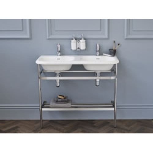 Mitigeur CHELSEA sans vidage - Blanc cameo_e_double_basin_1000_150