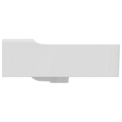 Lavabo en grès fin CONCA rectifié 50x45cm Blanc brillant Conca-T3812 (8)