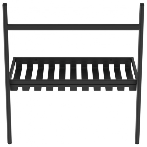 Piétement métallique pour lavabo-plan Noir Mat - 80 cm E2533 (2)