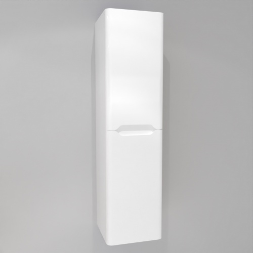 Colonne de salle de bain LUNA 135cm Blanc Brillant