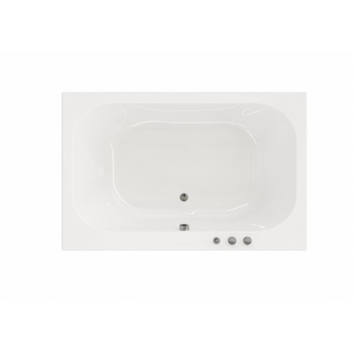 Baignoire premium BOSSANOVA 185x120 Bossanova vue dessus