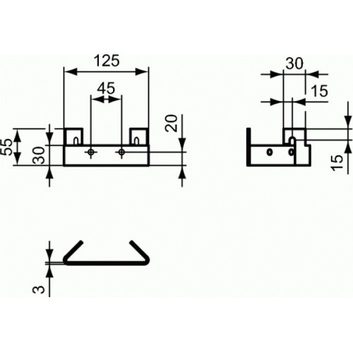 Fixation d'angle pour urinoir APPLIQUE IdealStandard_E2903 (1)