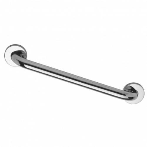 Barre d'appui droite Inox poli brillant 400mm adaptée PMR et Séniors*