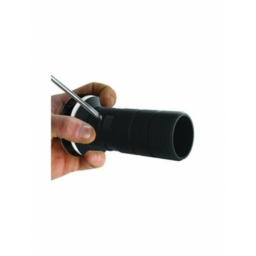 Bonde recoupable + tubulure de lavabo TBXP - Noir 00 609300 047_1