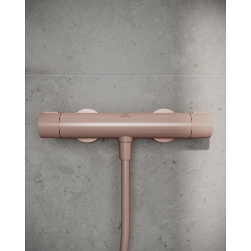 Mitigeur de douche thermostatique ALU+ Rose brossé BD582RO (2)