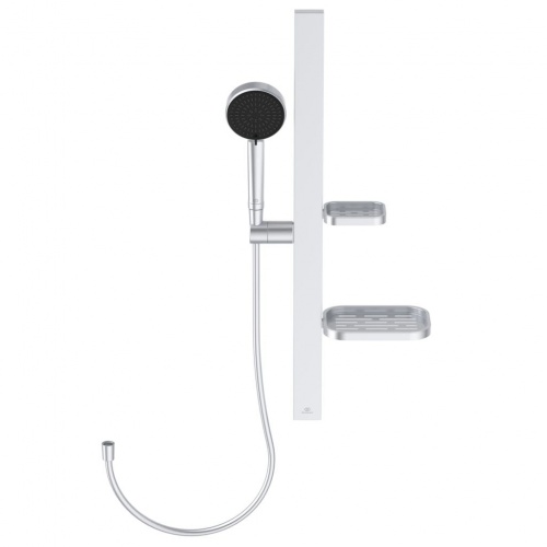 Ensemble de douche Idealrain ALU+ Argent brossé BD586SI (1)