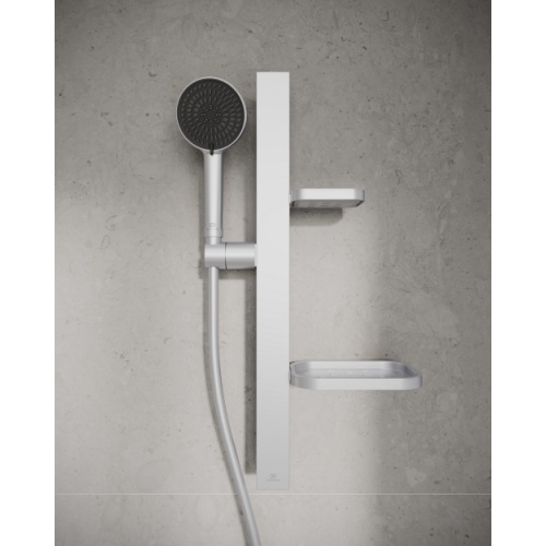 Ensemble de douche Idealrain ALU+ Argent brossé BD586SI (2)