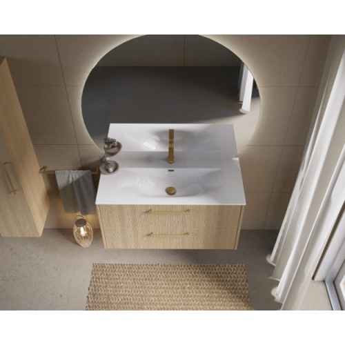 Meuble de salle de bain STRIATO Chêne Strié Doré STRIATO AMB02 HD_-scaled