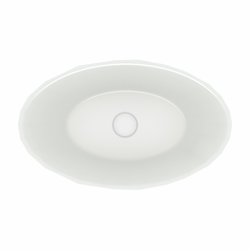 Vasque à poser ovale PRISMA Blanc brillant Vasque PRISMA (4)