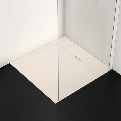 Receveur carré ULTRAFLAT S I.LIFE Sable 70x70cm is-t5229ft_0