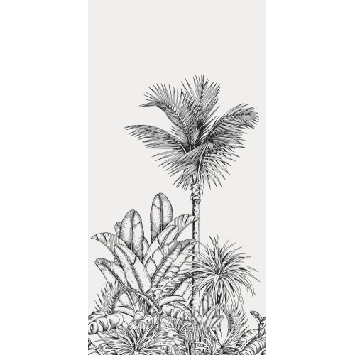 Panneau Mural décoratif KINEWALL DESIGN Palmiers NB - L125xH202 cm