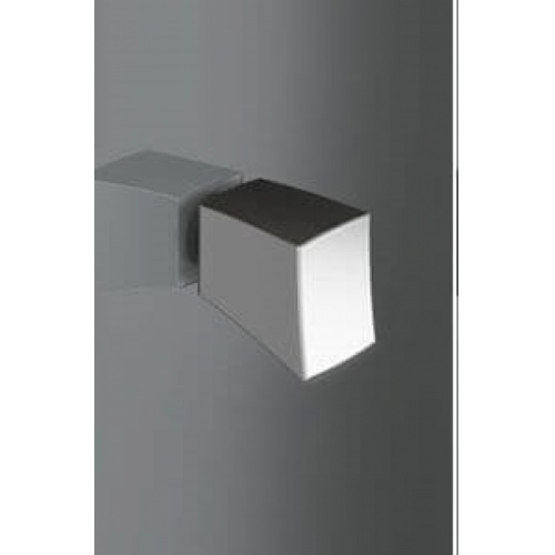 Porte battante ARCOIRIS PLUS AC-210 Verre Satiné Whole - Gauche - Argent - 50cm parois-douche-accessoire-pommeau-sofia-noir