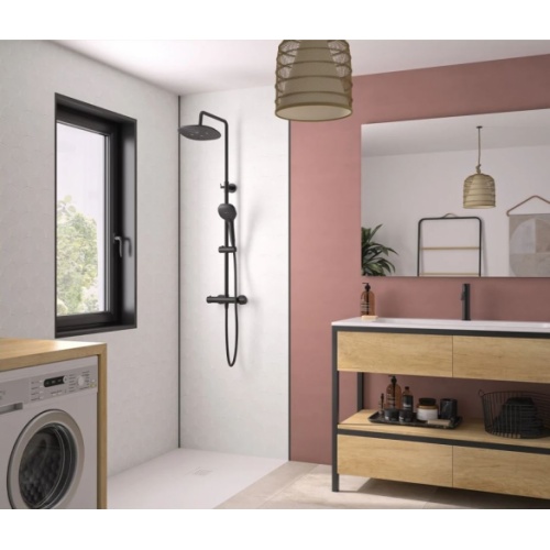 Panneau Mural décoratif KINEWALL DESIGN Enduit Terracotta - L100xH202 cm