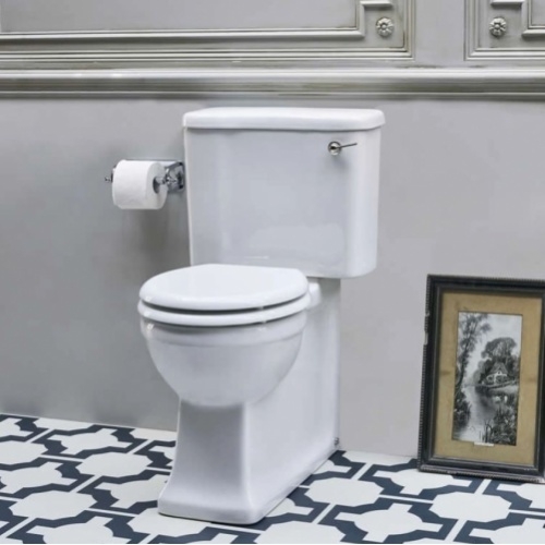 Pack WC au sol rétro ARCADE Chromé