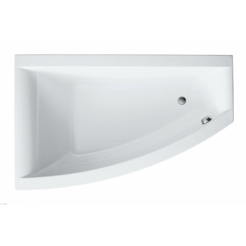 Baignoire asymétrique RENOVA ESQUISSE 170x105cm Droite - SANS tablier ESQUISSE_Droite 1