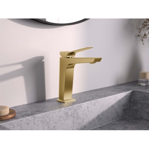 Mitigeur de lavabo PRISMA Or brossé - 420401OC