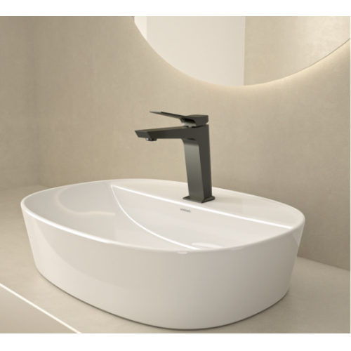 Mitigeur de lavabo PRISMA Noir Mat - 420401NM