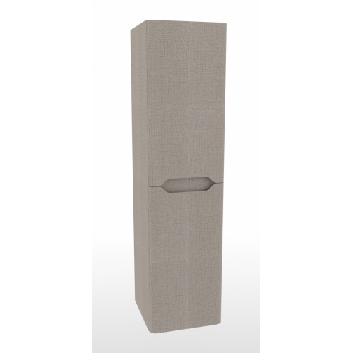 Colonne de salle de bain LUNA 135cm Tissé Lin