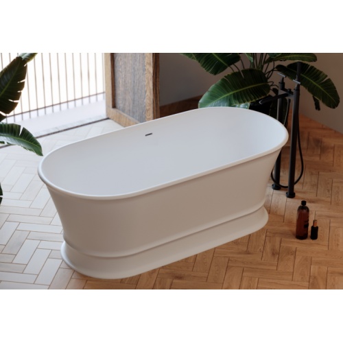 Baignoire en Acrystone TEMPUS Blanc mat
