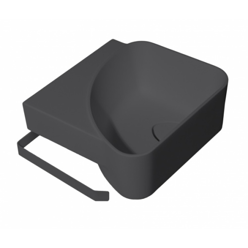 Porte-serviette lave-mains ORION Coloré Anthracite Antracite