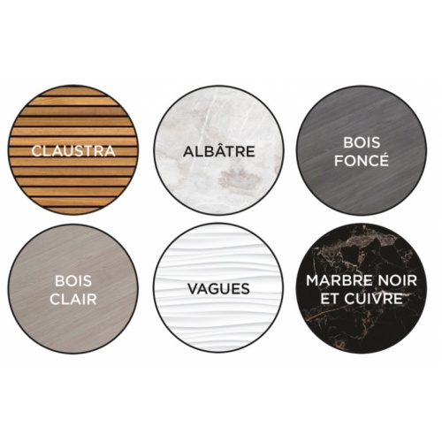 Tablier de façade DESIGN 170 cm - Bois Clair Tabliers Design Coloris