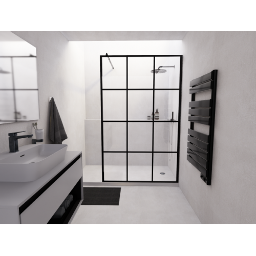 Paroi de douche LOFT BLACK 120cm LOFT 120