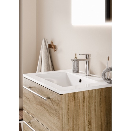 Meuble NEPTUNE Bois Clair 60 cm - SANS miroir Neptune 60 - Cote - Bois clair
