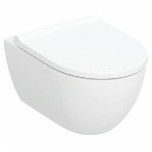 Pack complet WC Geberit UP320 + Cuvette ACANTO TurboFlush + Plaque Blanche ACANTO Turboflush 502 774 00 1