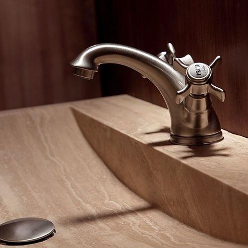 Mélangeur lavabo CHAMBORD rétro Métal Brossé - CH10877 CH10877_AMB