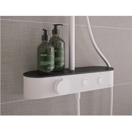 Colonne de douche thermostatique AQUANOVA Blanc Mat aquanova-blanc-mitigeur_1