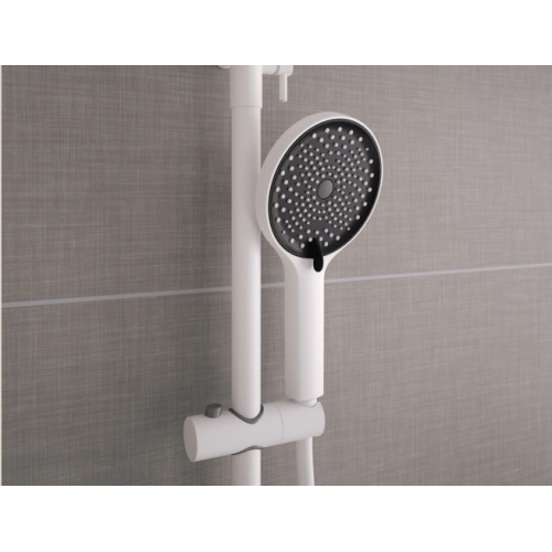 Colonne de douche thermostatique AQUANOVA Blanc Mat aquanova-blanc-mitigeur_2