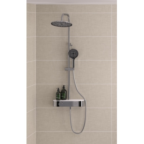 Colonne de douche thermostatique AQUANOVA Chromé