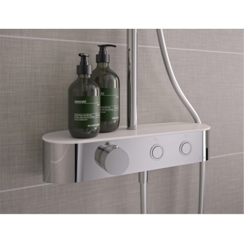 Colonne de douche thermostatique AQUANOVA Chromé aquanova-Chrome-mitigeur_1