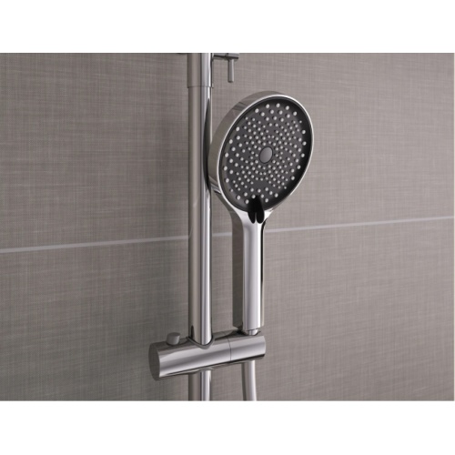 Colonne de douche thermostatique AQUANOVA Chromé aquanova-Chrome-mitigeur_2