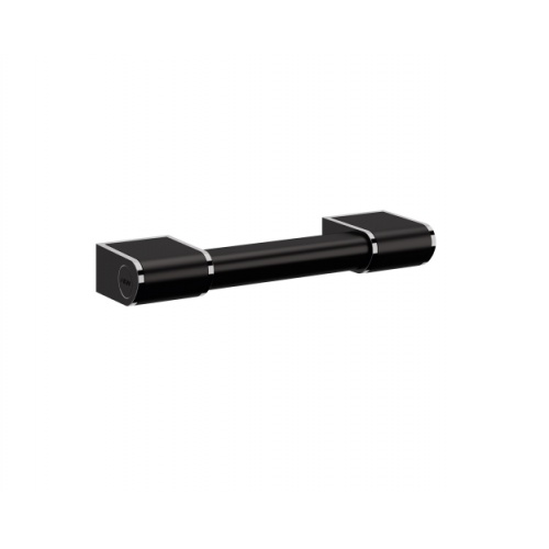 Barre d'appui droite adaptée PMR et Séniors ONYX II Black Edition - 300 mm