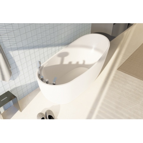 Baignoire ilot autoportante BALI 170x75 cm avec robinetterie intégrée BALI C-3114 (1)